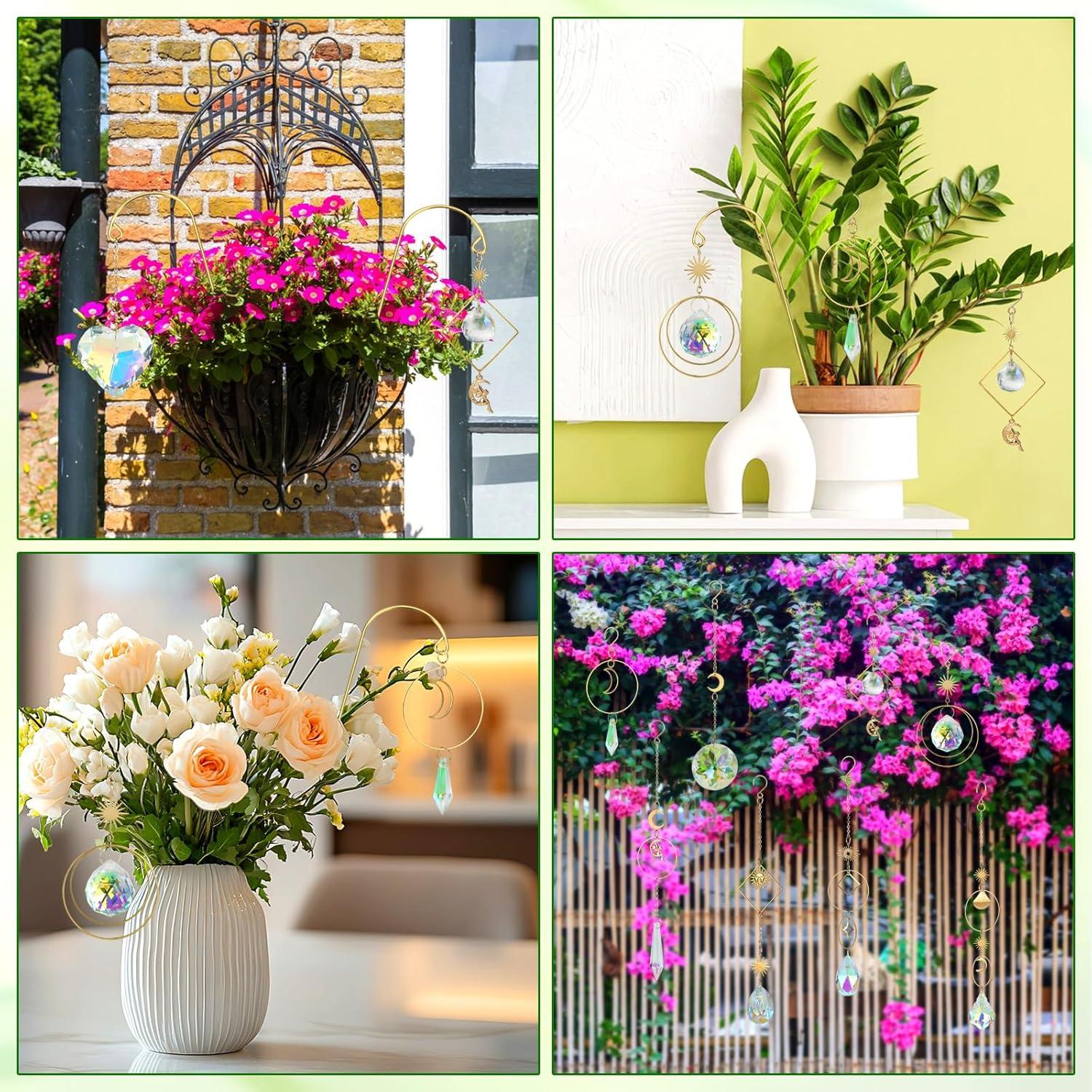 Kit de Atrapa Sol DIY HYBEADS 260 Piezas Cristal Decorativo