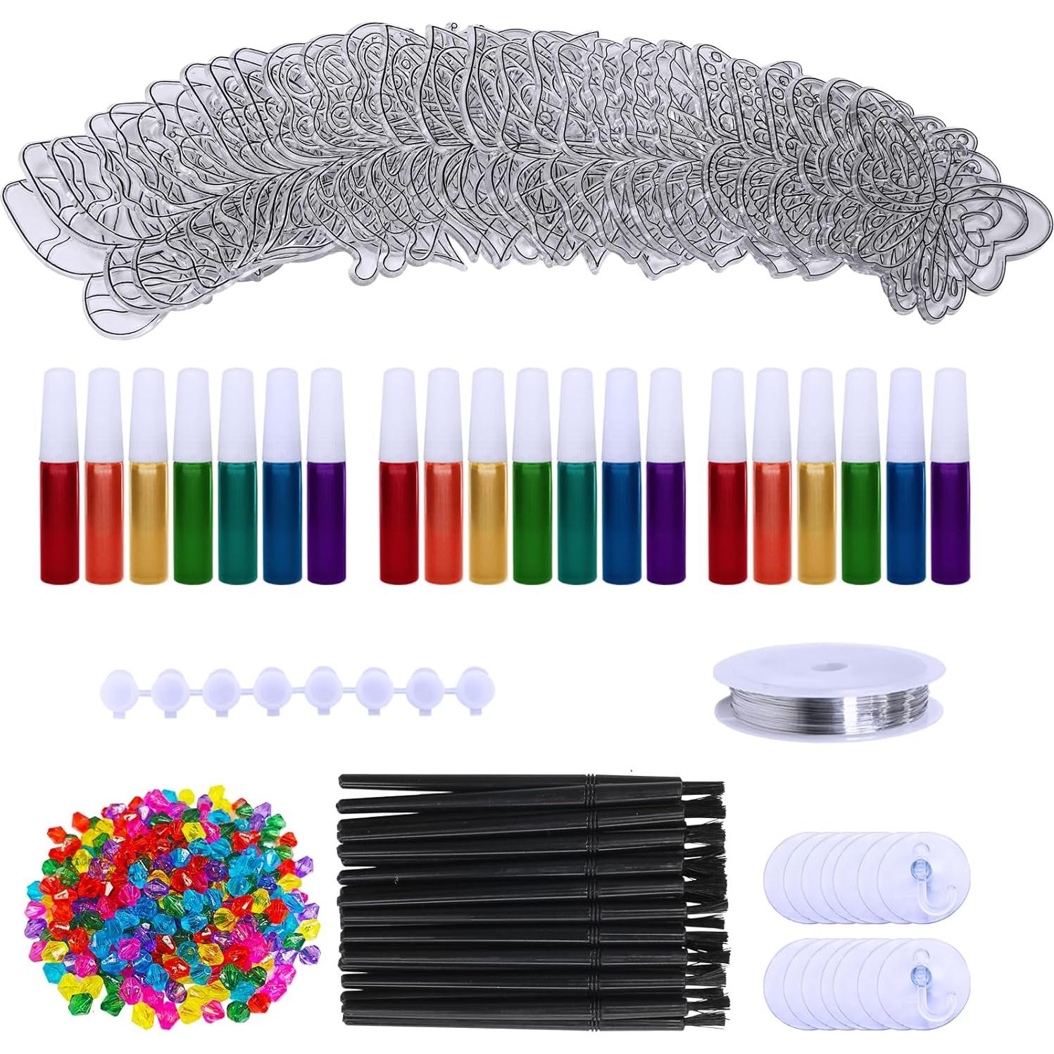 Kit de Manualidades Winlyn 27 Piezas Atrapasol Mariposa DIY
