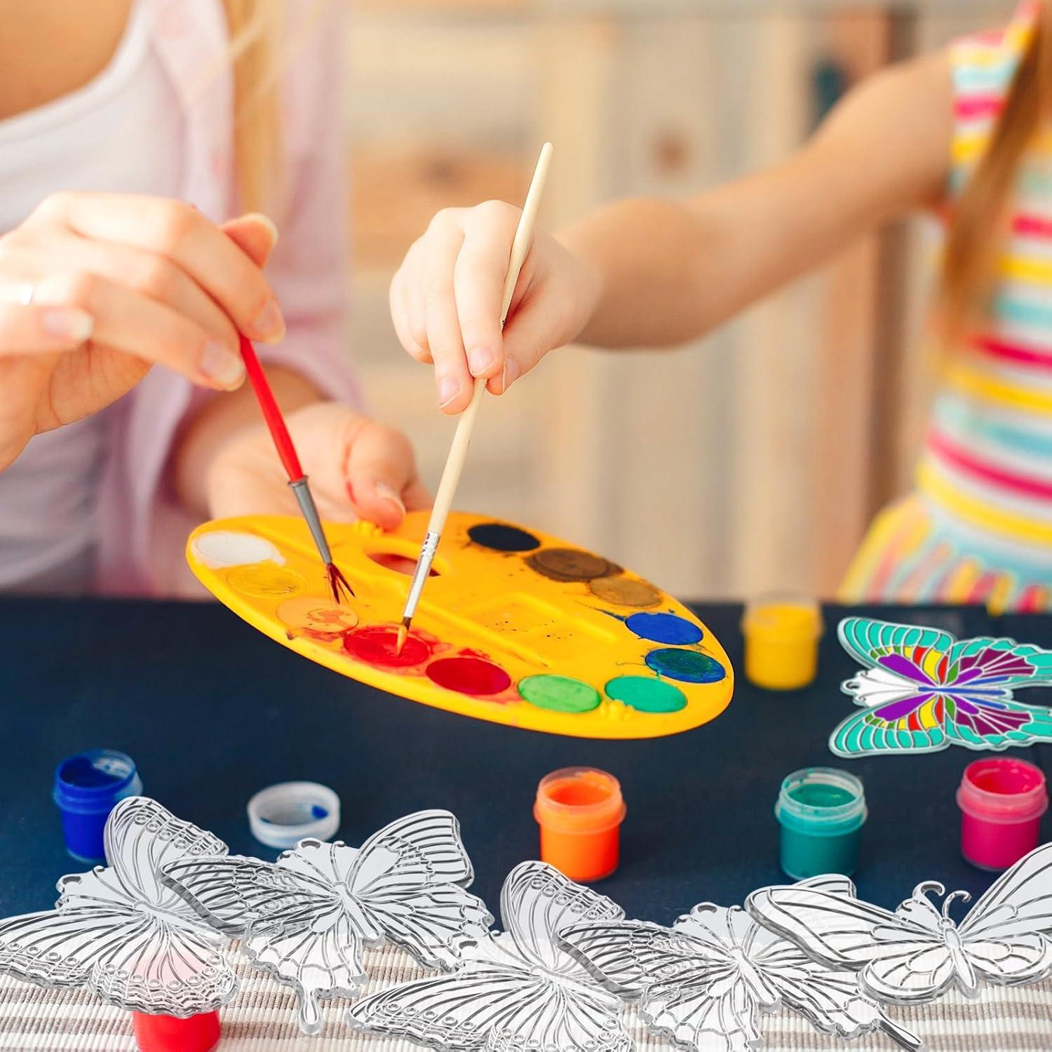 Kit de Suncatchers de Mariposa Tioncy 60 Piezas DIY