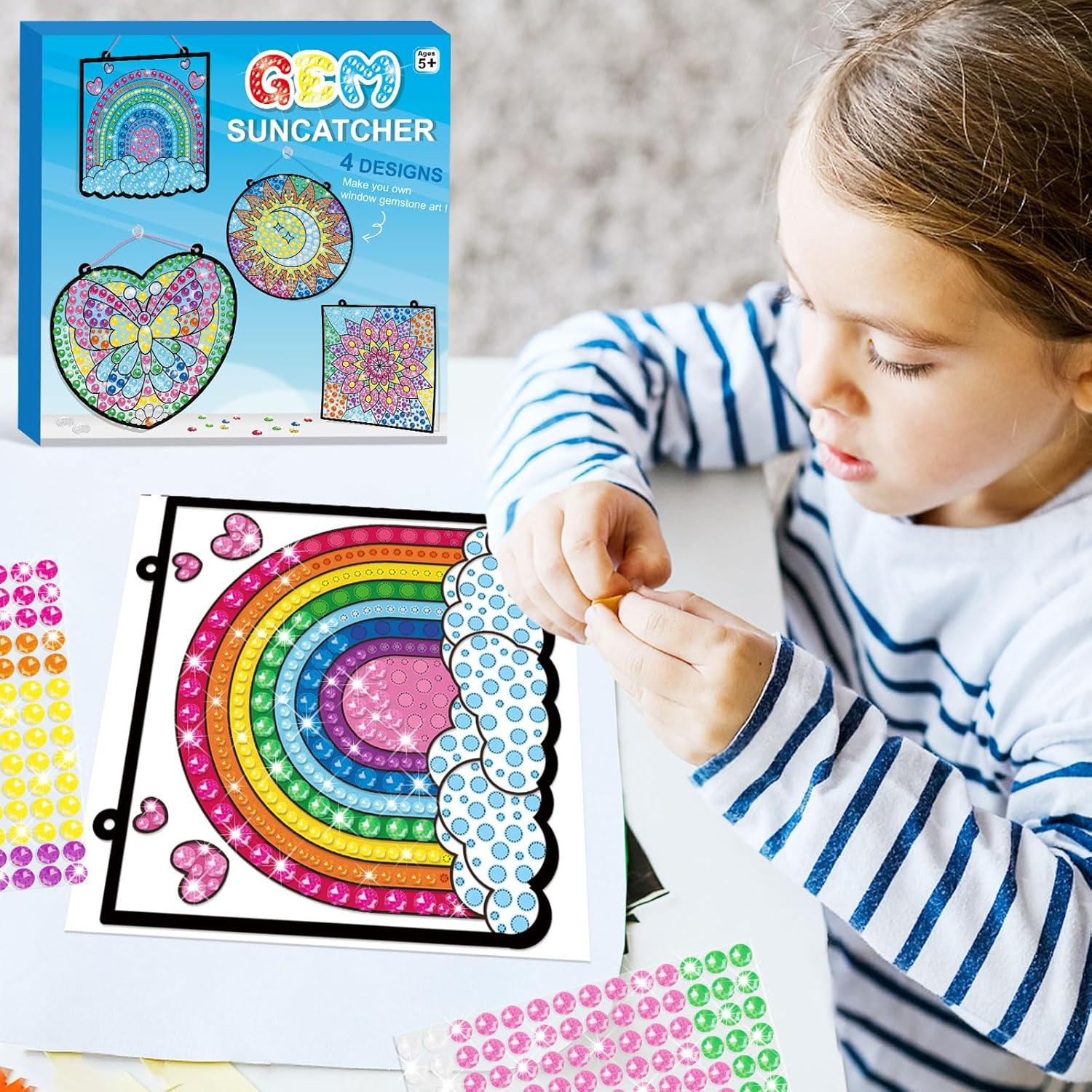 Kit de Arte de Ventana BANBBUR 4 Pcs para Niños 8-12 Años