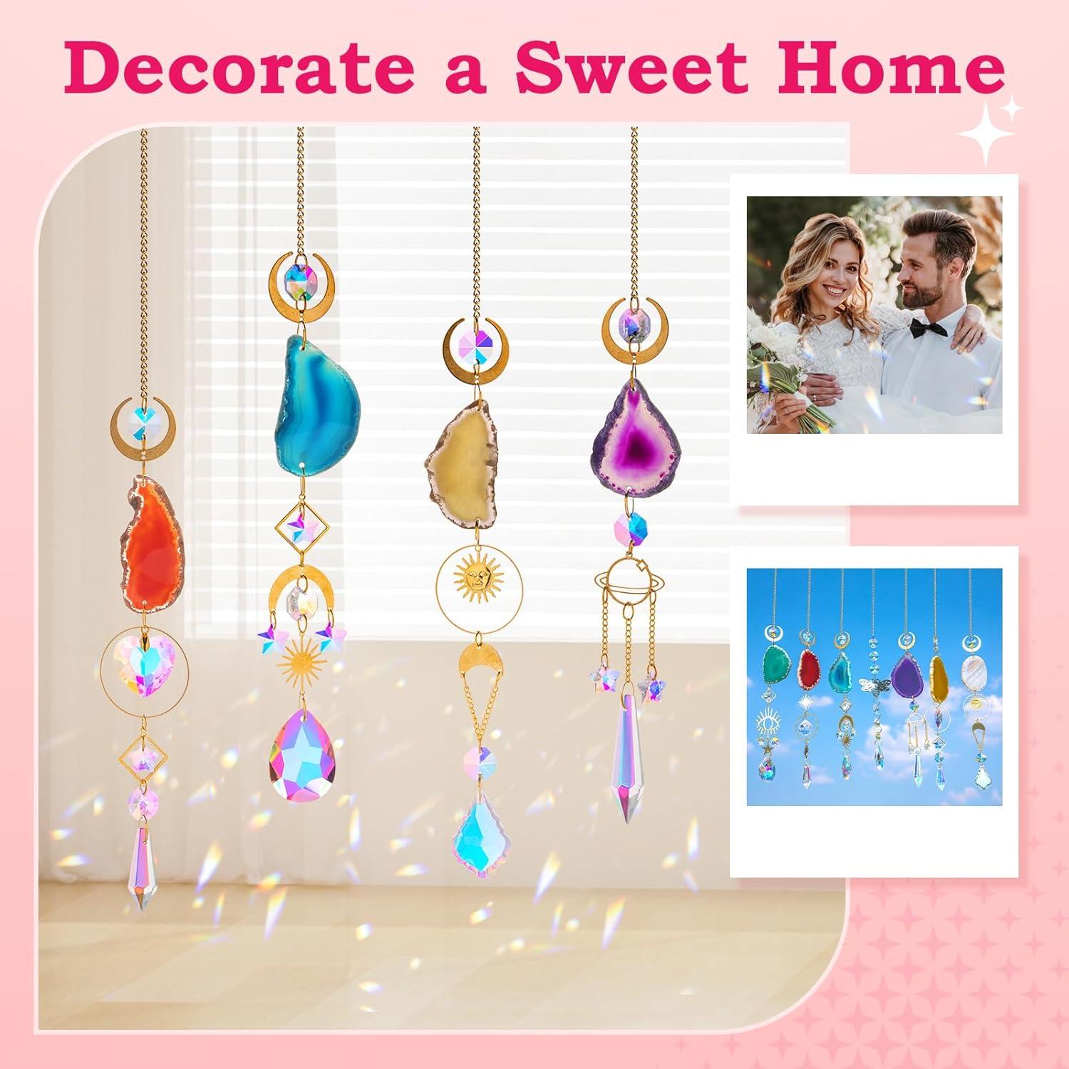 Kit de Manualidades Atrapa Luz BlumWay 168 Piezas Cristales 42 cm