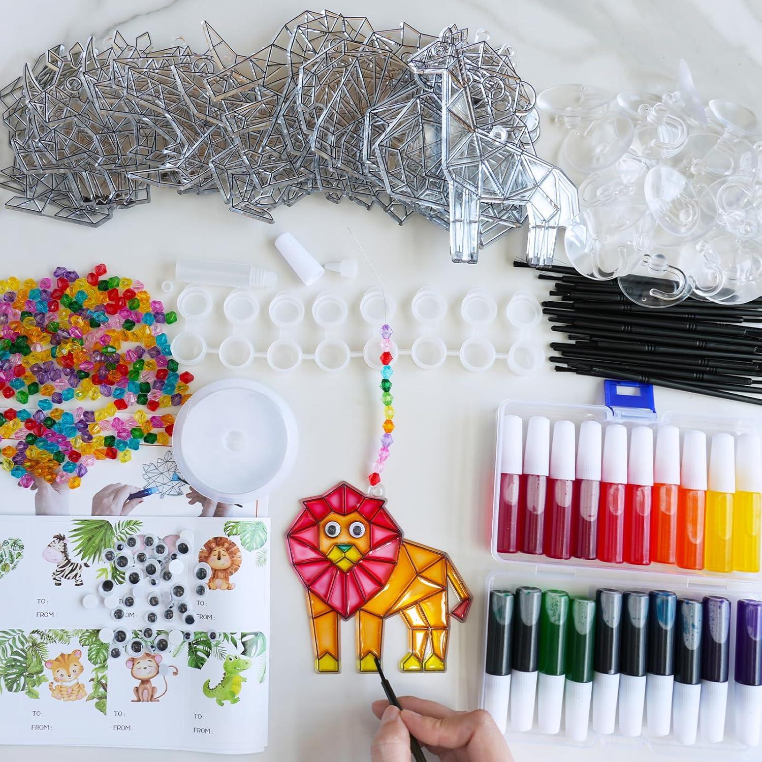 Kit de Manualidades Winlyn 27 Atrapa Rayos Animales Selva