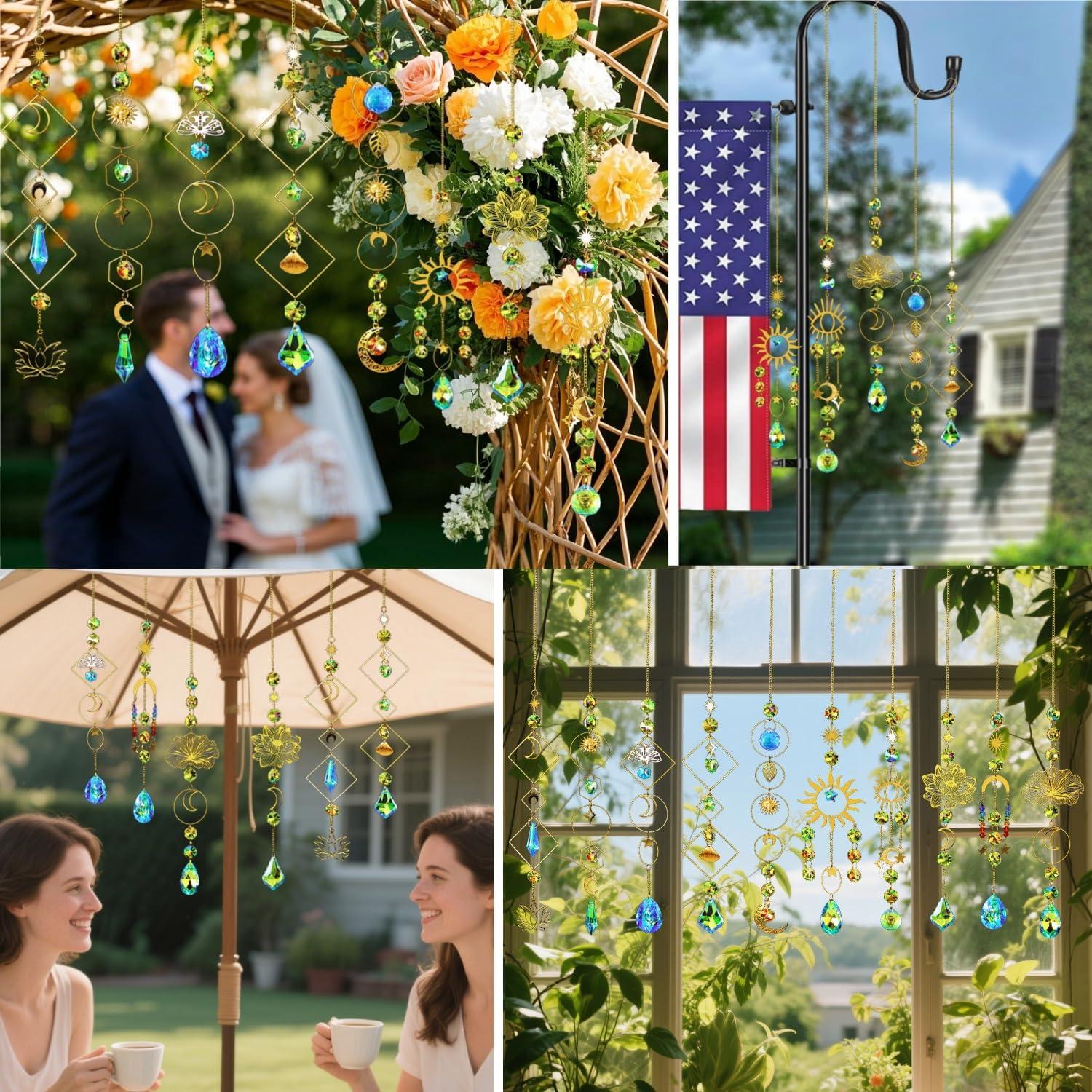 Kit de Atrapa Rayos de Sol IcosaMro 400 Piezas Cristales DIY