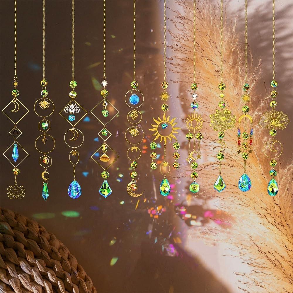 Kit de Atrapa Rayos de Sol IcosaMro 400 Piezas Cristales DIY