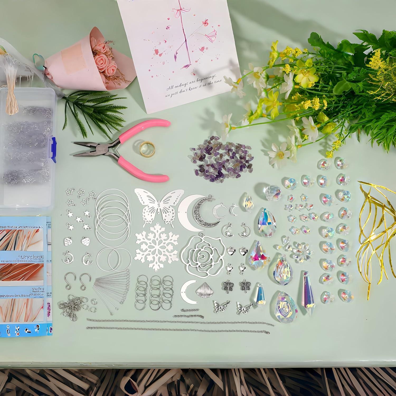 Kit de Atrapasol DIY Denyskwin - 400 Piezas de Cristales