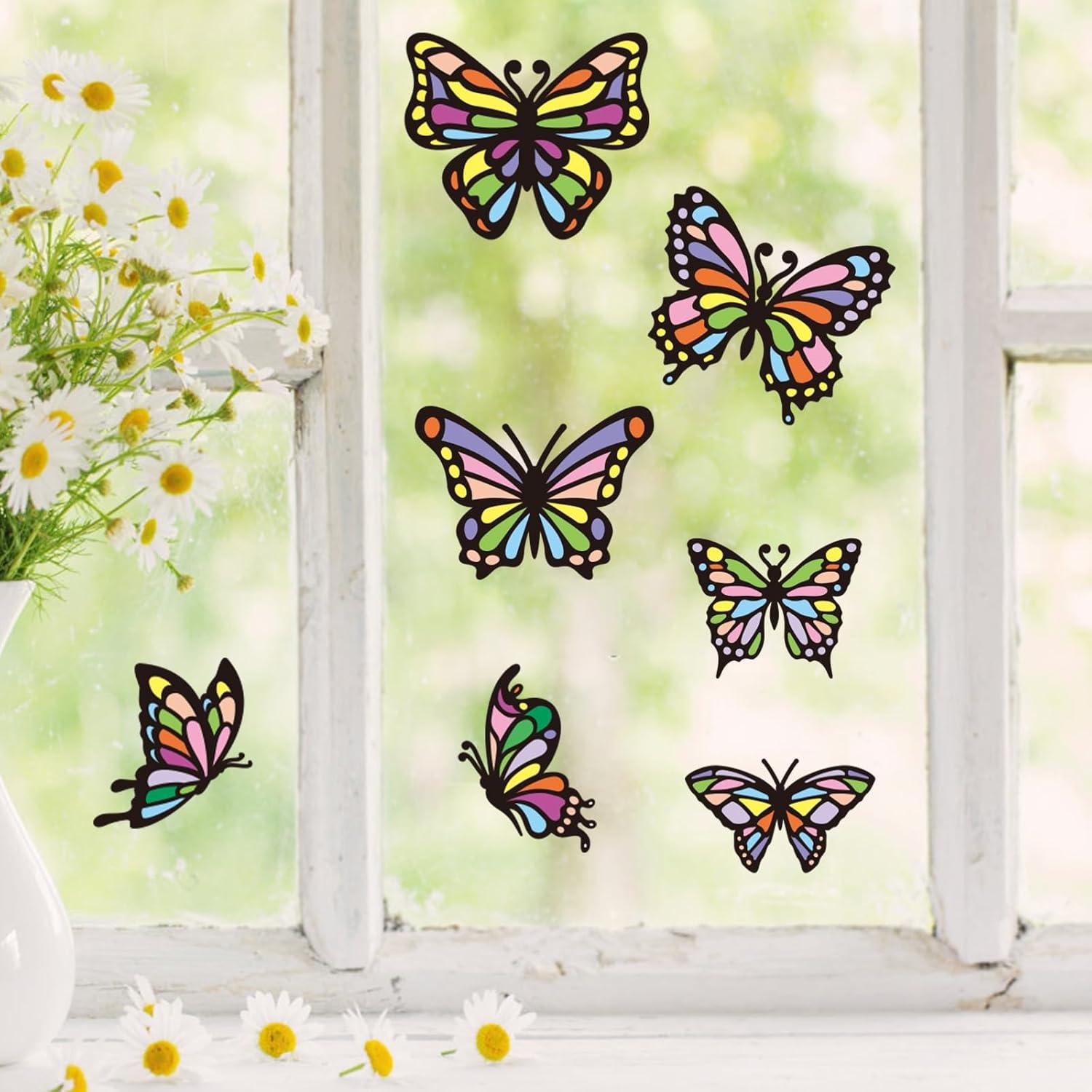 Kits de Manualidades de Mariposa ZEELONA 24 Piezas DIY Colorido