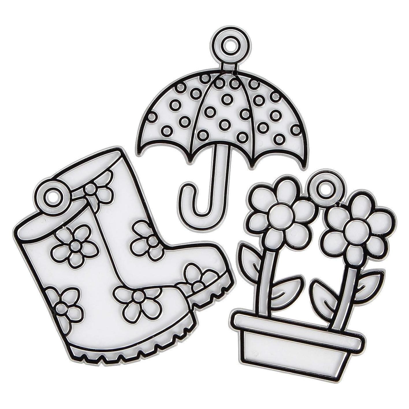 Atrapasol de Primavera - 24 Piezas - Manualidades Plásticas