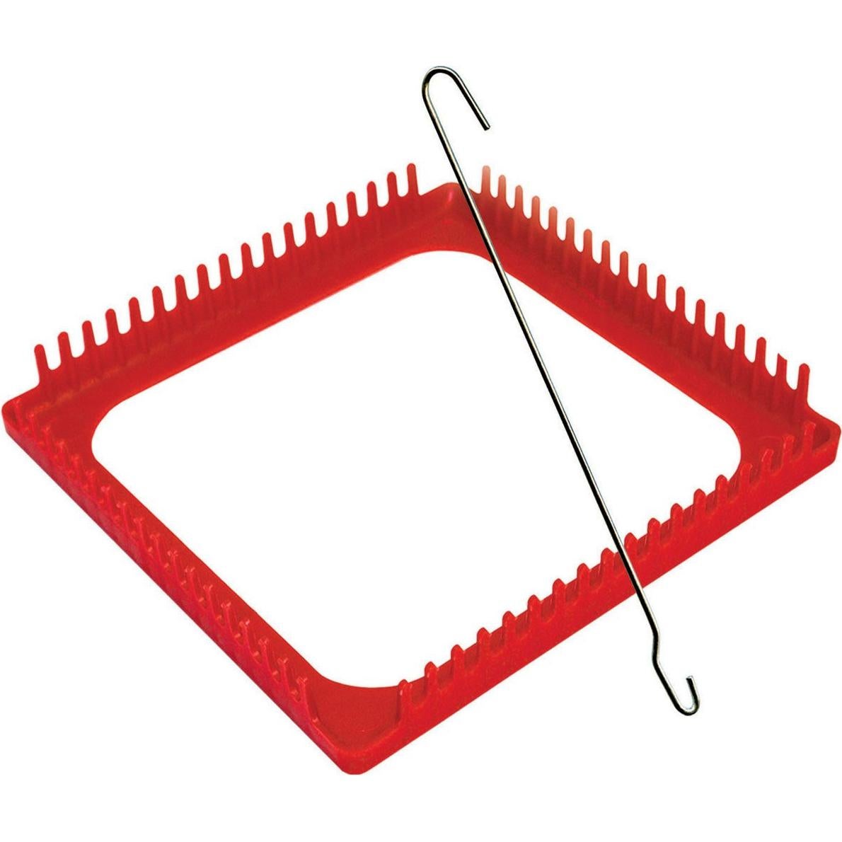 Juego de Telar y Gancho de Metal Pepperell 19cm Rosa