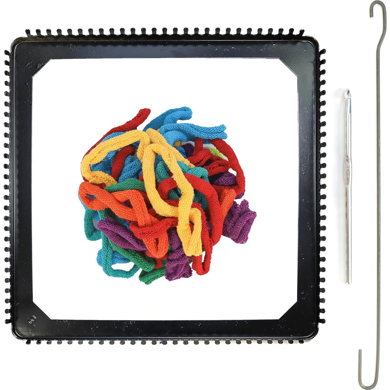 Kit de Tejido para Posavasos Harrisville 10x10 cm Metal Algodón