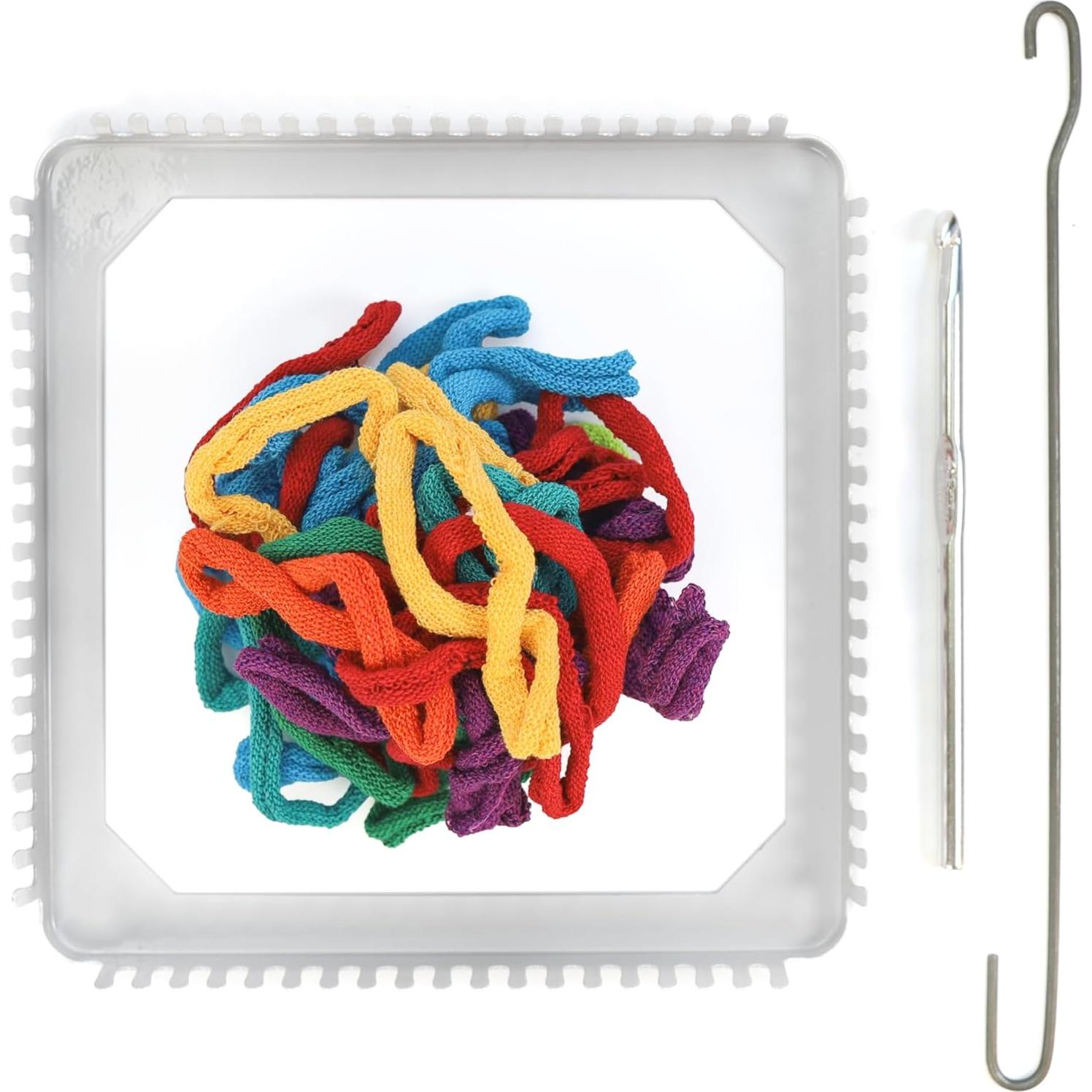 Kit de Telar de Agarraderas Harrisville 17.78x17.78cm Multicolor