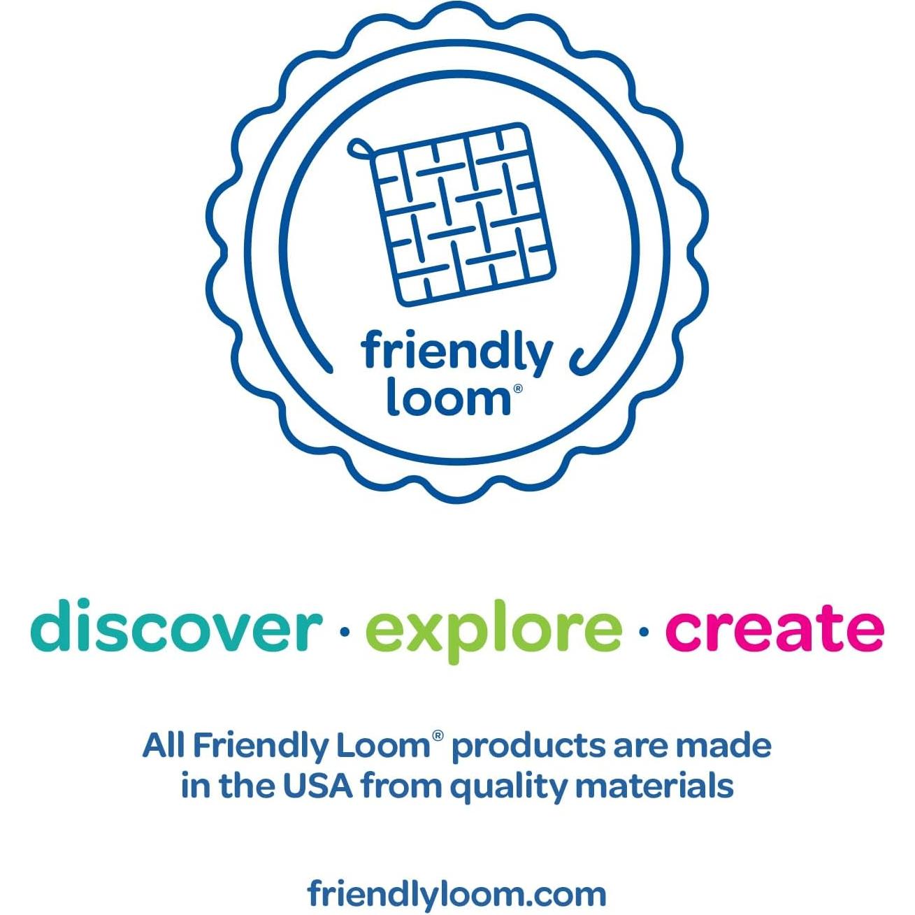 Kit de Telar de Agarraderas Harrisville 17.78x17.78cm Multicolor