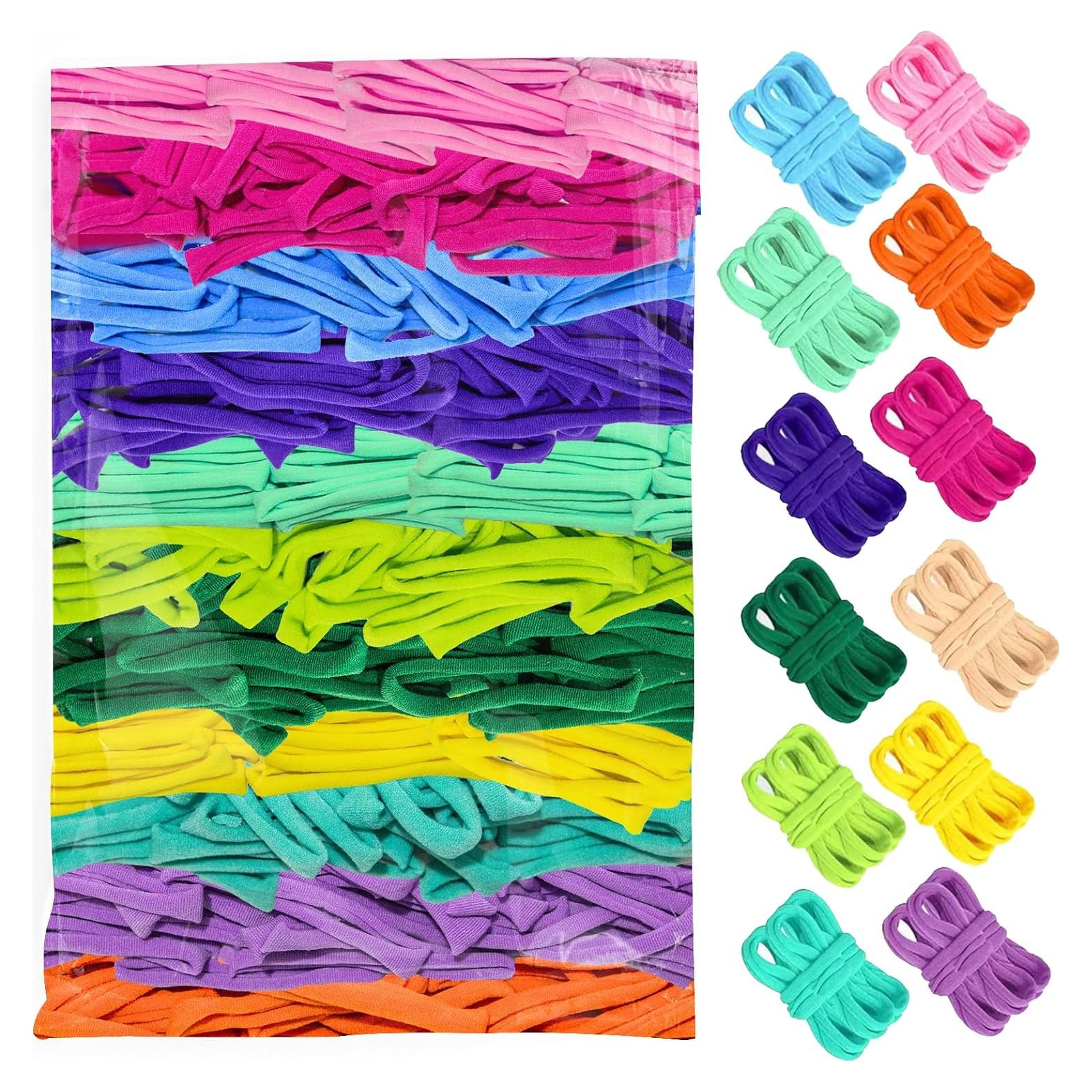 Kit de Laços de Tear FRYTEPUYE 1000 Piezas Coloridos