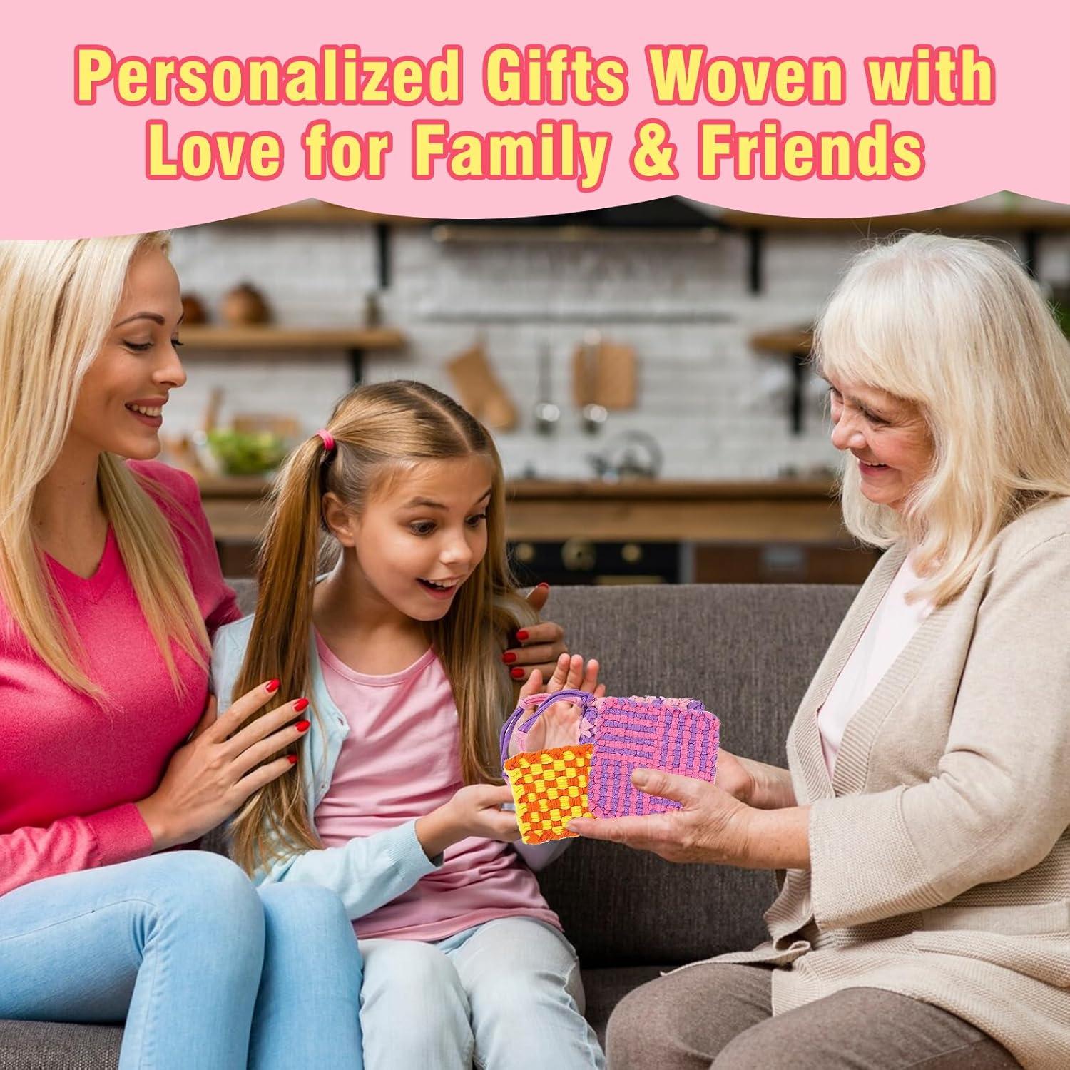 Kit de Laços de Tear FRYTEPUYE 1000 Piezas Coloridos