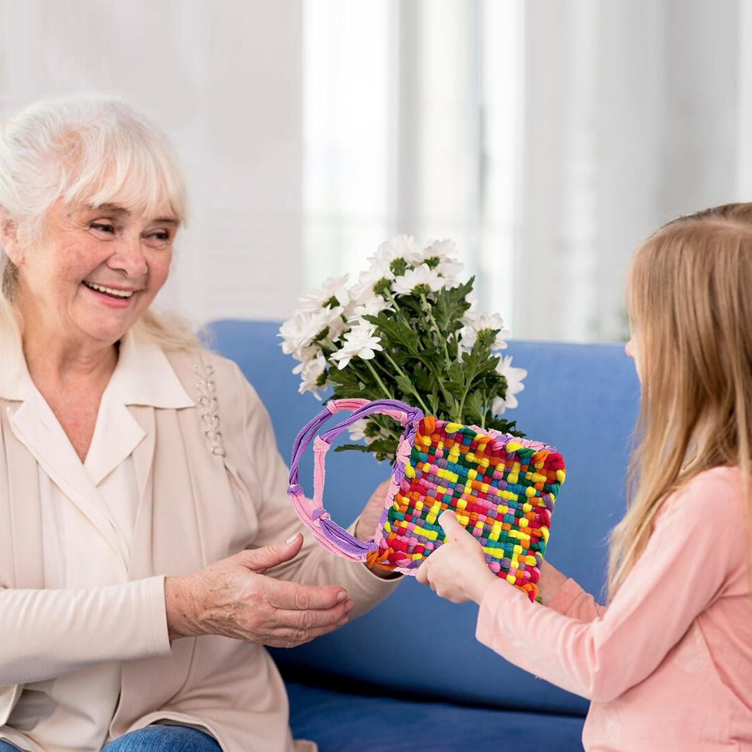 Kit de Laços de Tear FRYTEPUYE 1000 Piezas Coloridos