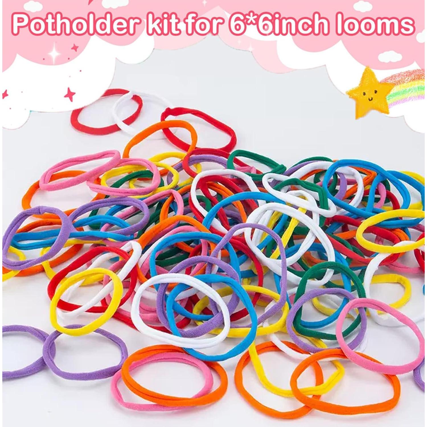 Kit de Laços de Tear FRYTEPUYE 1000 Piezas Coloridos