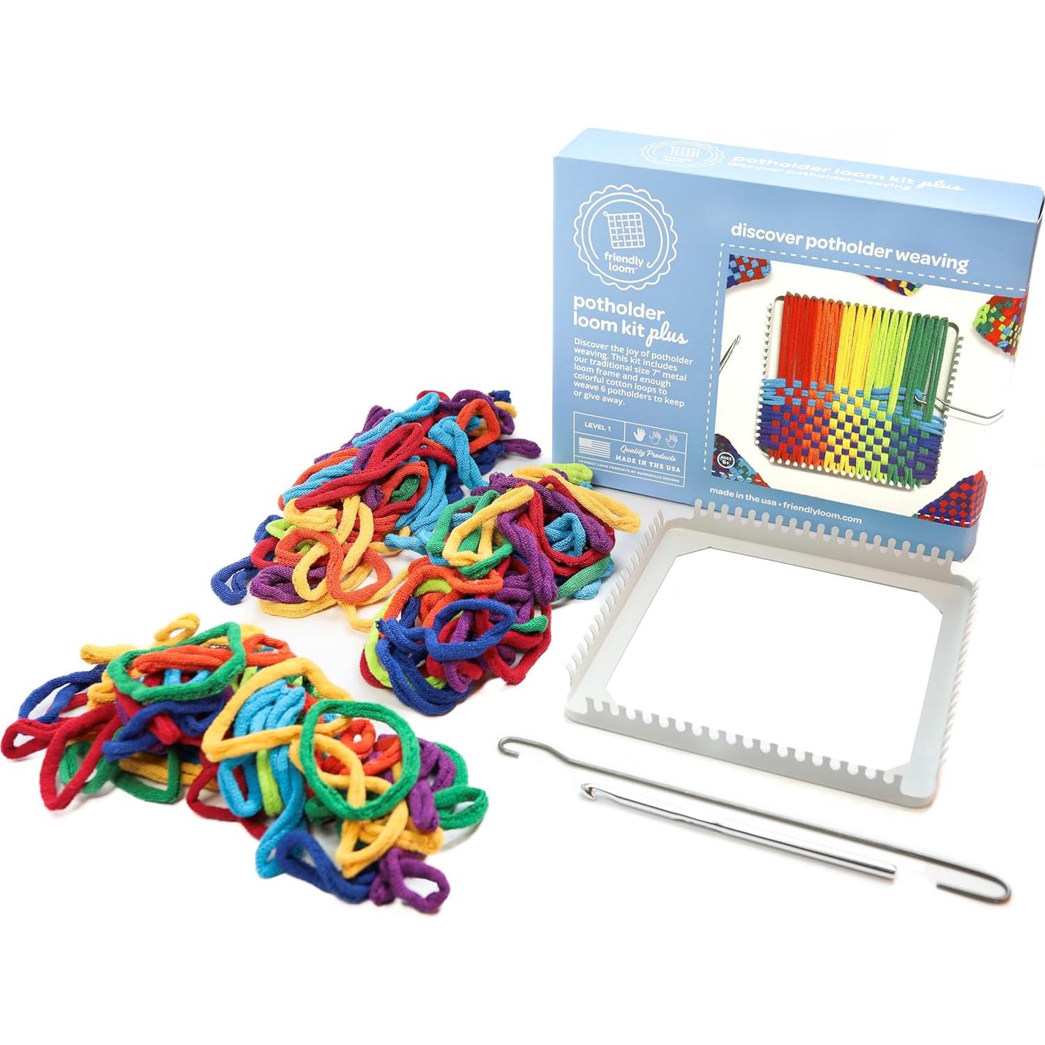 Kit de Tejido Harrisville de Agarraderas 17.78 cm Multicolor