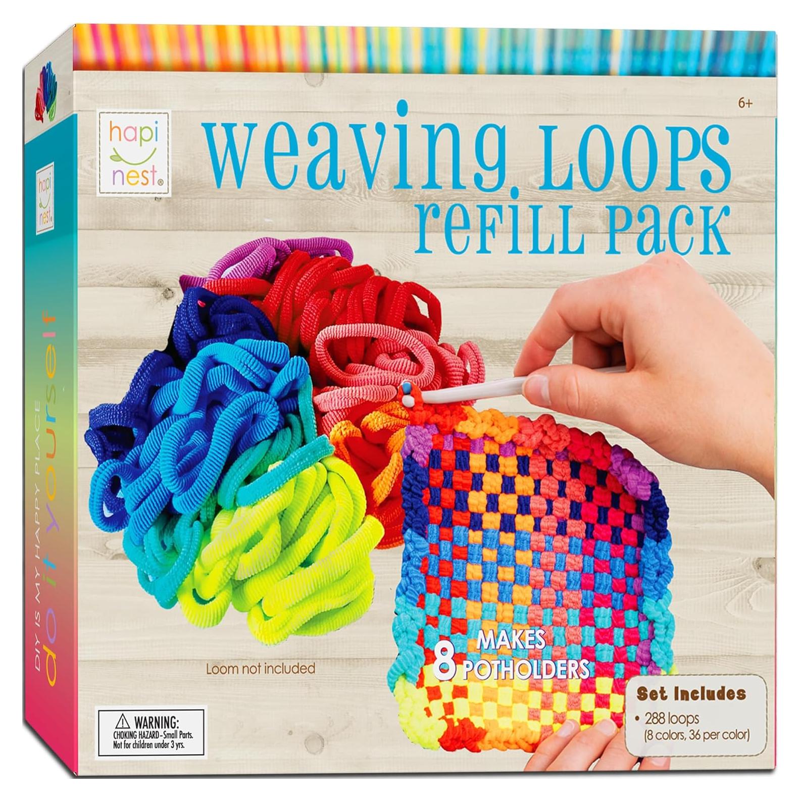 Repuesto de Telar Hapinest - 288 Lazos de Nylon y Algodón