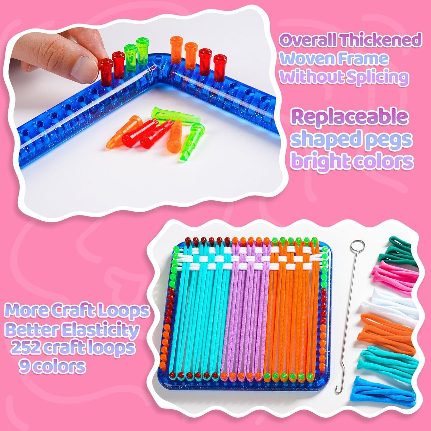 Kit de Telar de Potholder CCTVRTV para Niños y Adultos - 252 Bucles