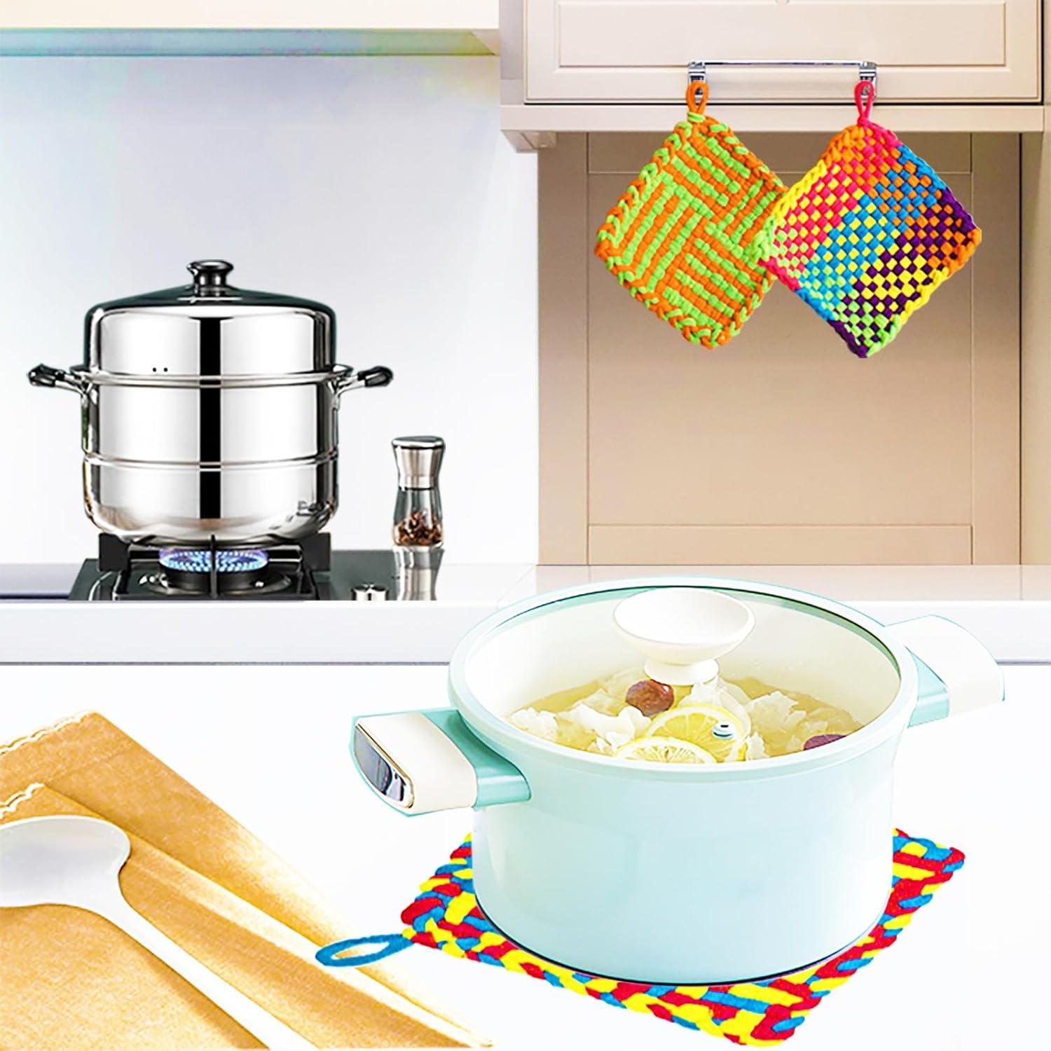 Kit de Telar Tatahu para Potholders - 300 bucles de colores