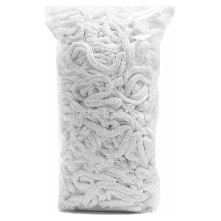 Bucles de Tejido Harrisville Lotta Loops Pro 6 Piezas Algodón Blanco