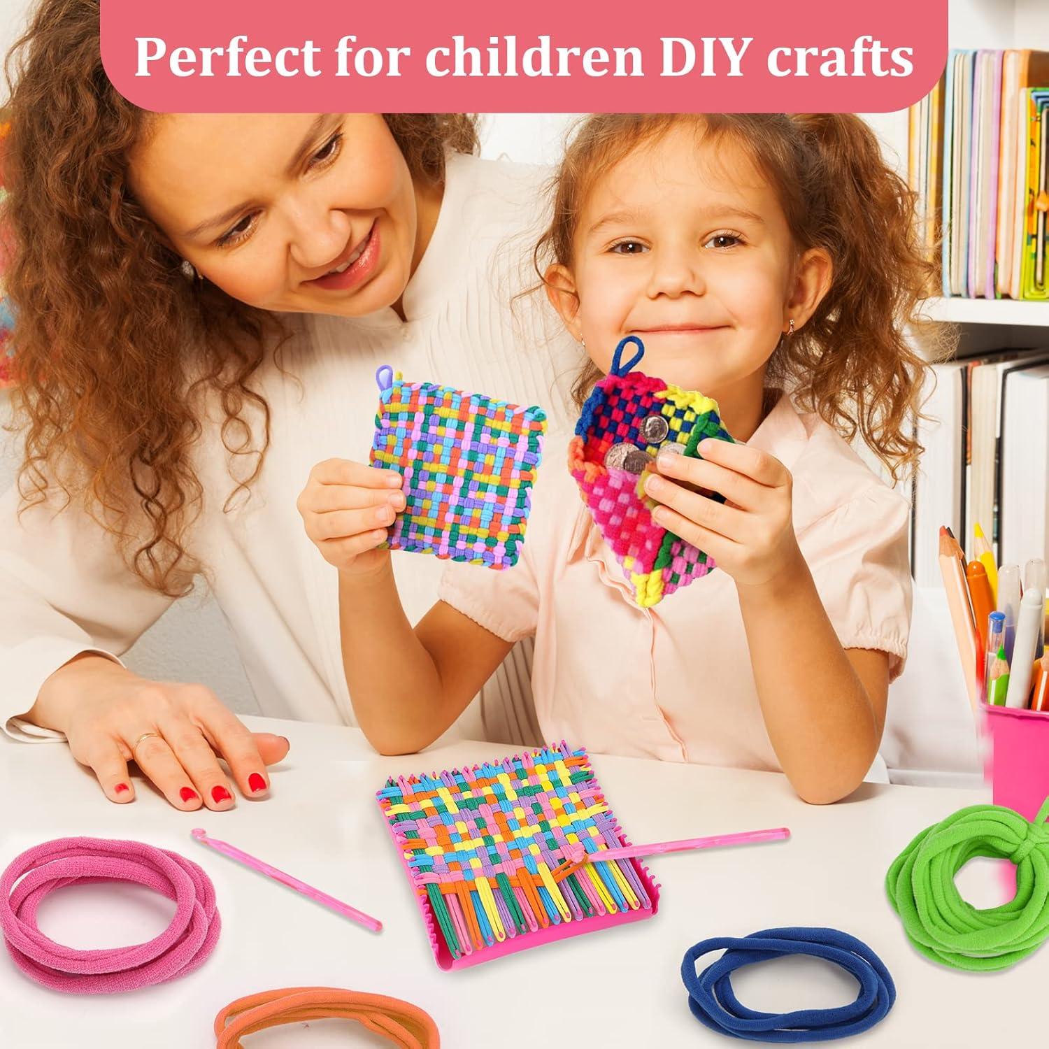 Kit de Anillas para Trapos de Telar Anglecai 336 Piezas Multicolor