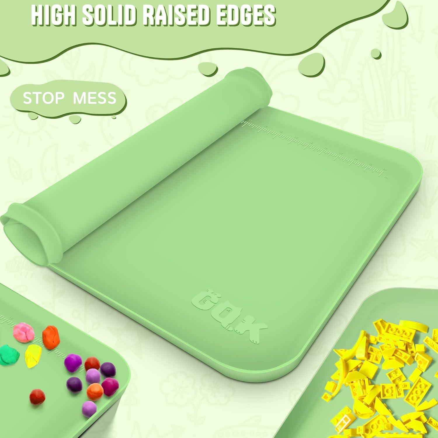 Alfombrilla de Silicona GQK Verde 61x40.6 cm para Manualidades