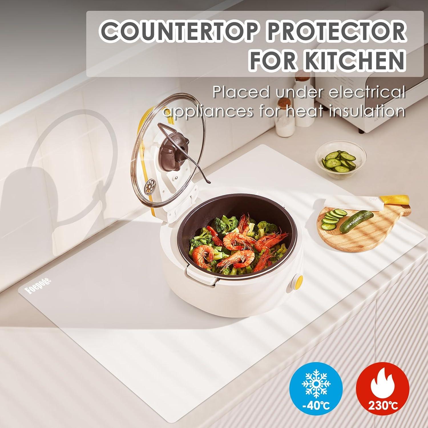 Alfombrilla de Silicona Extra Grande Foepoge 80 x 60 cm Antiadherente