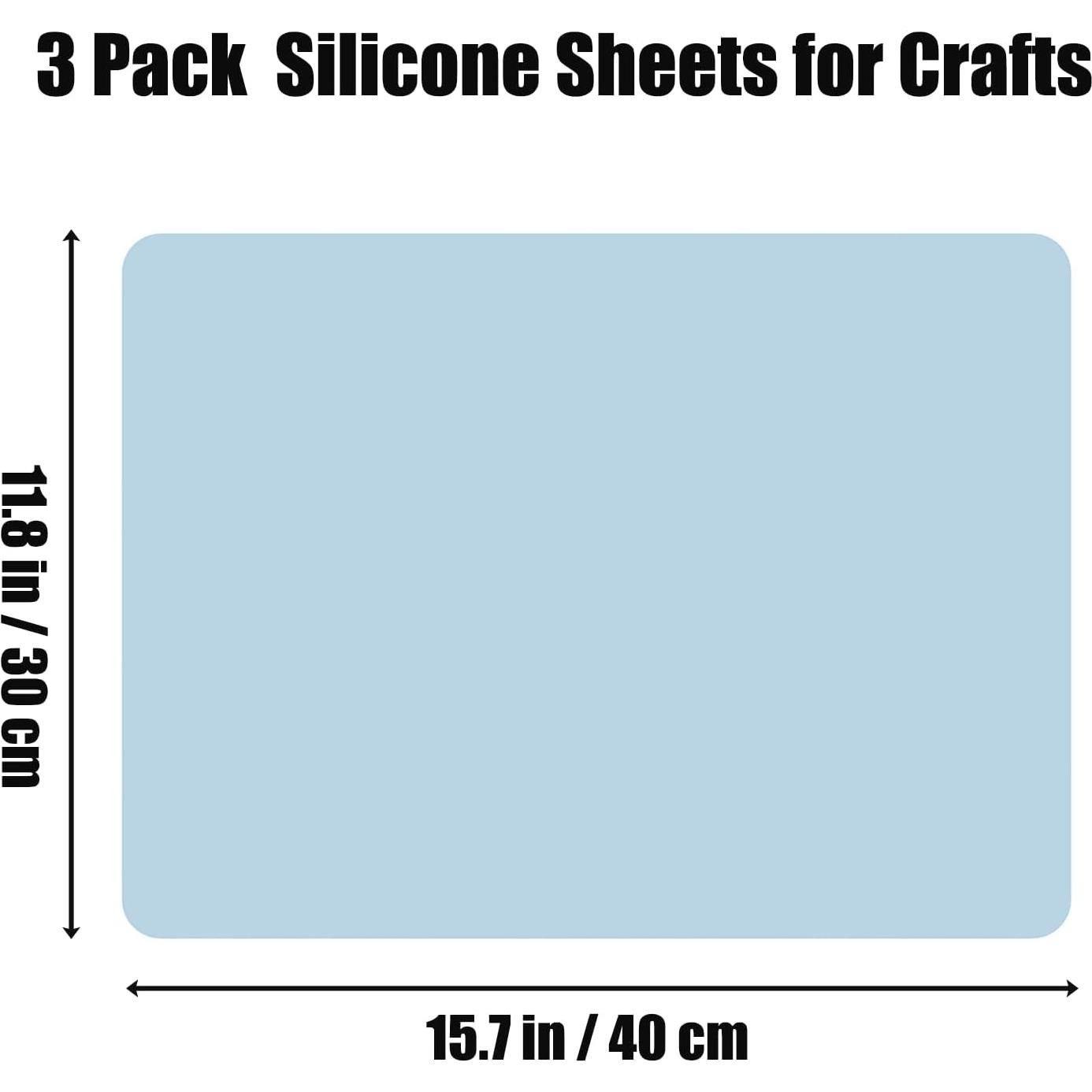 Tapetes de Silicona PandaEar 3 Pack 40x30 cm Antiadherentes