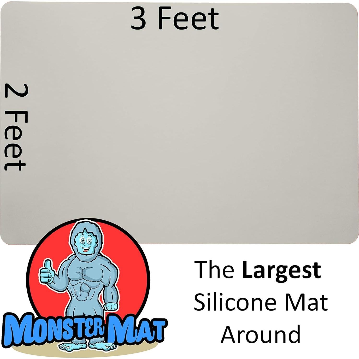 Protector de Mesa de Silicona Extra Grande 91x61 cm MonsterMat