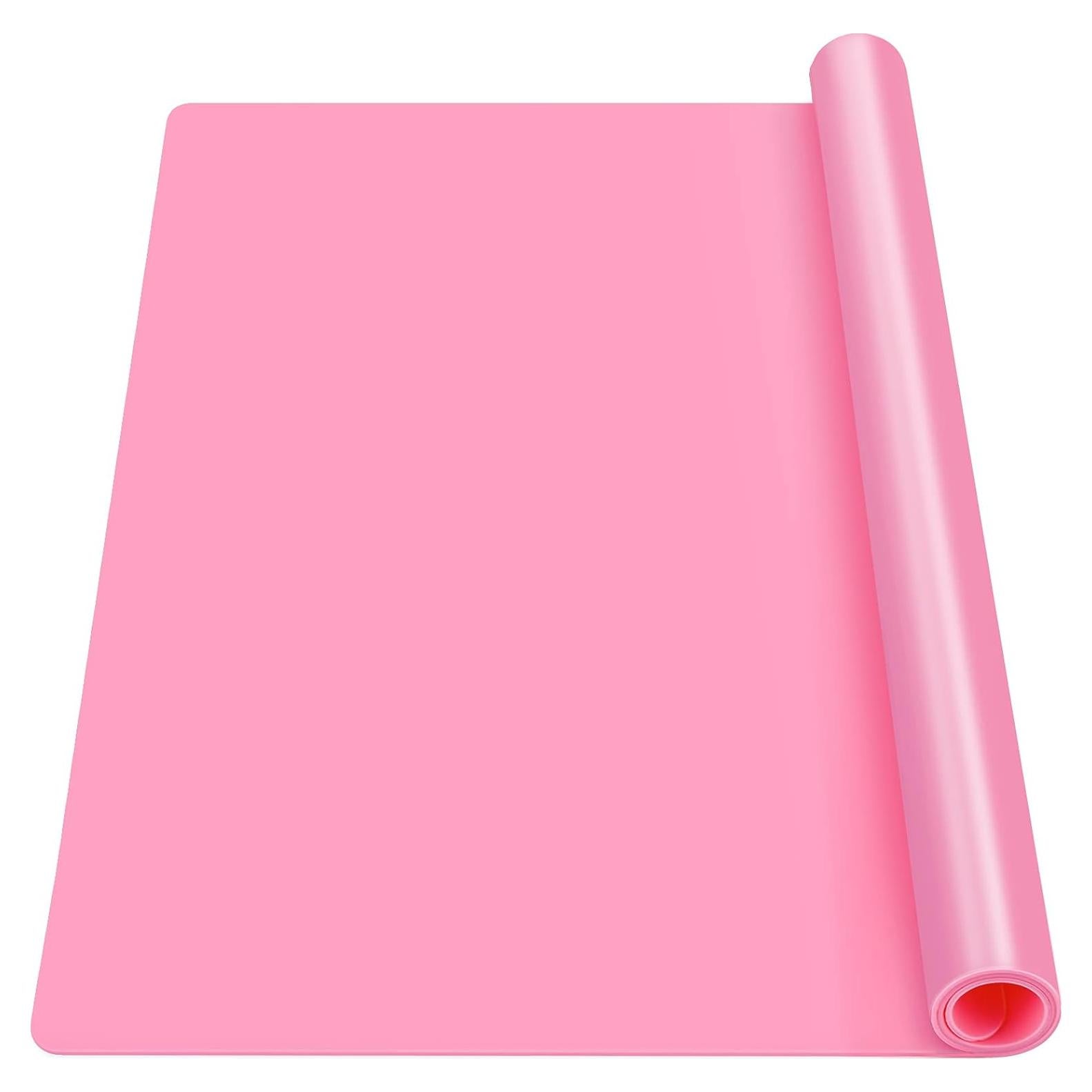 Alfombrilla de Silicona Rosa Grande 70x50cm para Manualidades