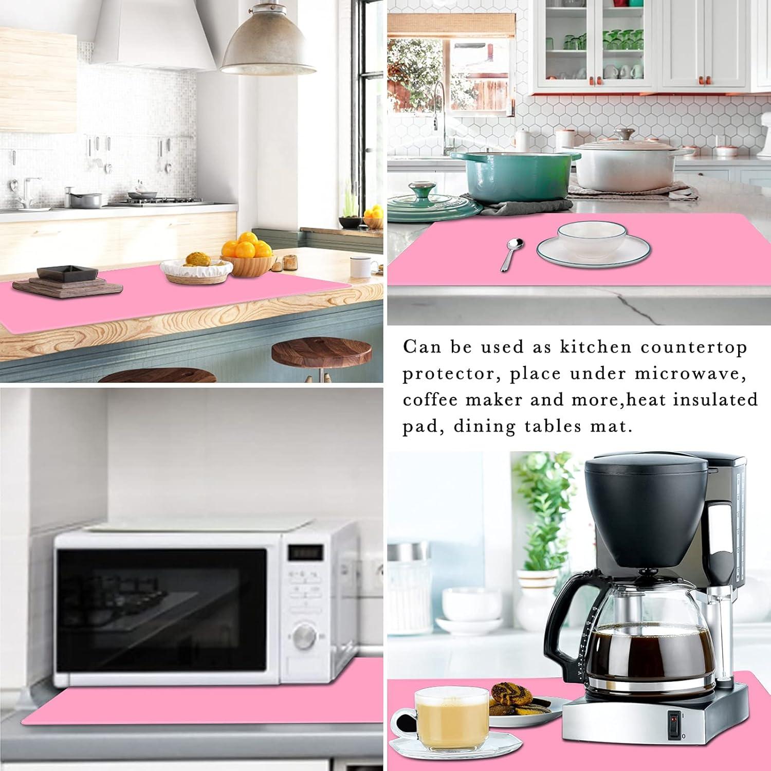 Alfombrilla de Silicona Rosa Grande 70x50cm para Manualidades