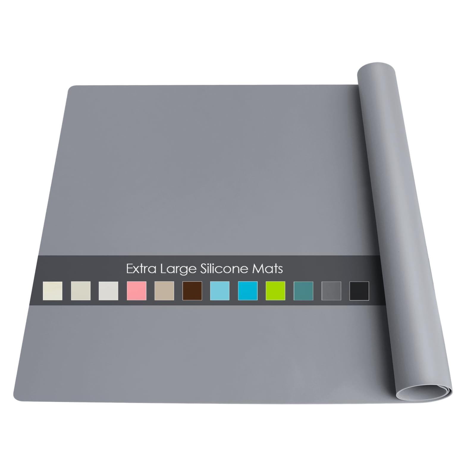 Mantel de Silicona Extra Grande QPIX DIGITAL 60x40 cm Gris