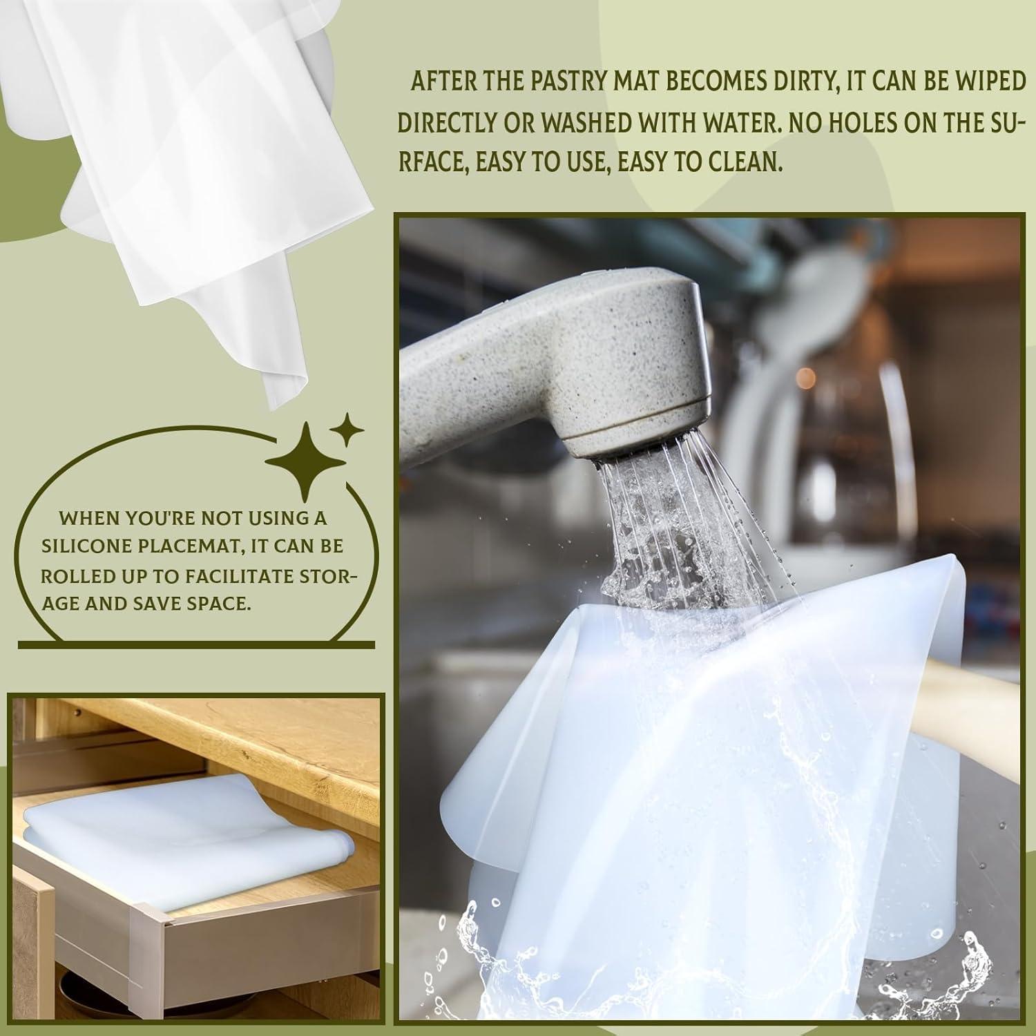 Alfombrilla de Silicona VOKOY 91x61 cm Resistente al Calor