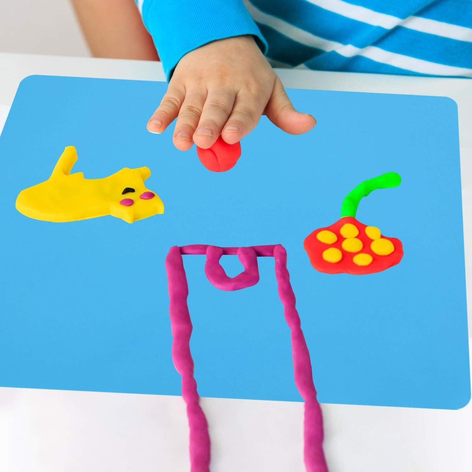 HiGift 4 Tapetes de Silicona para Manualidades - 40.1x29.9cm y 29.5x21.1cm