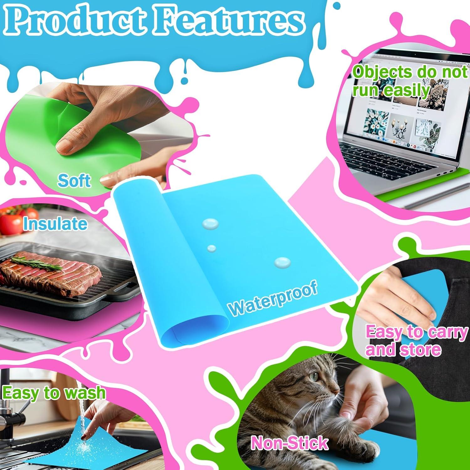 Alfombrilla de Silicona RAINFLOW 40x30 cm Resistente al Calor