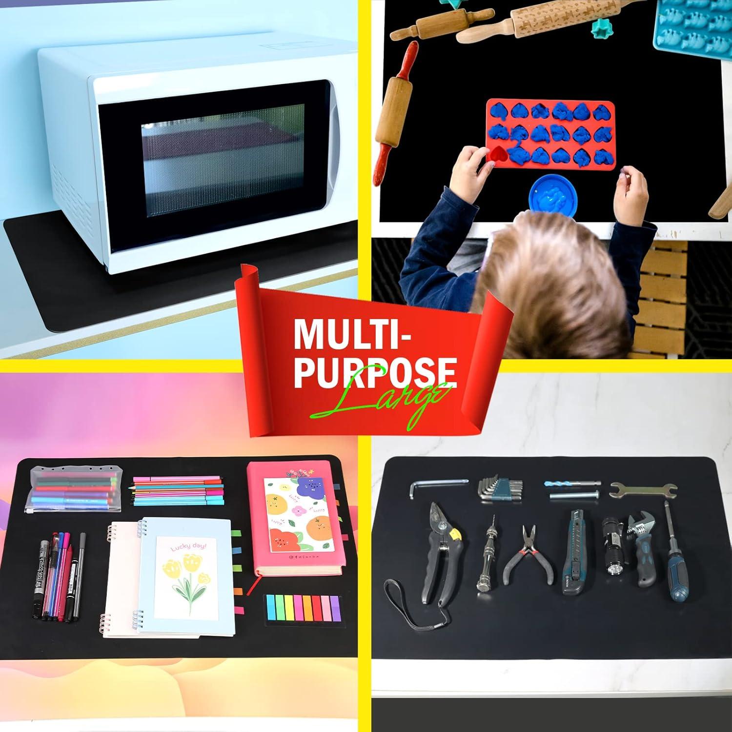 Alfombrilla de Silicona LEOBRO 59.5 x 39.7 cm para Manualidades