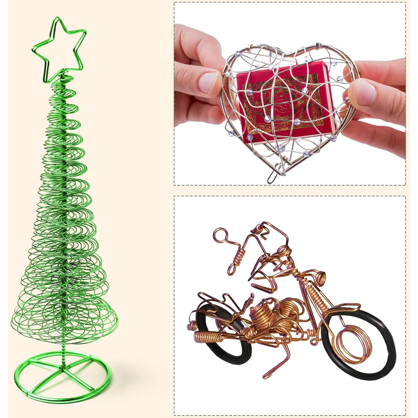 Alambre de Aluminio Ferraycle 25 Rollos 0.8 mm 125 m Colores