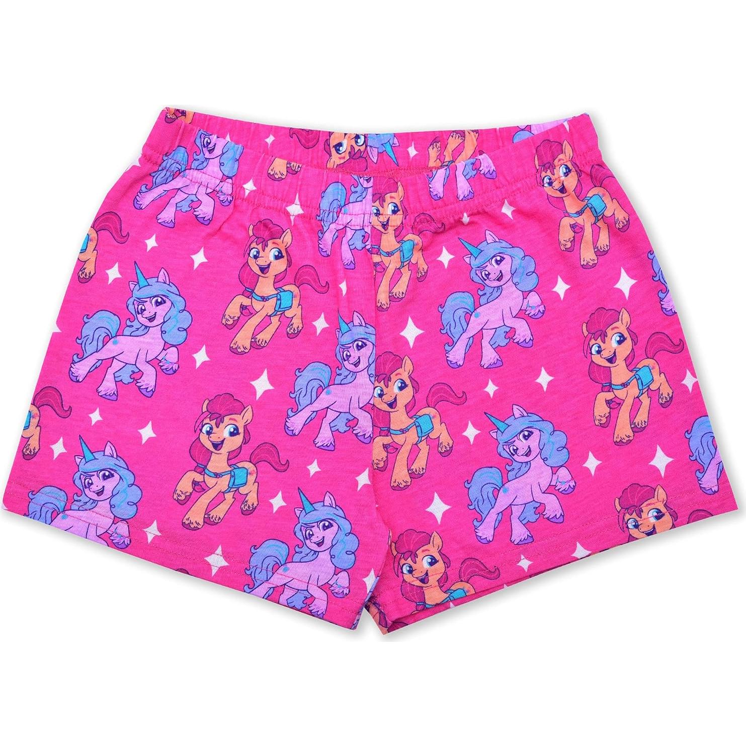 Conjunto Ropa Niña Mi Pequeño Pony Izzy y Sunny Rosa/Blanco