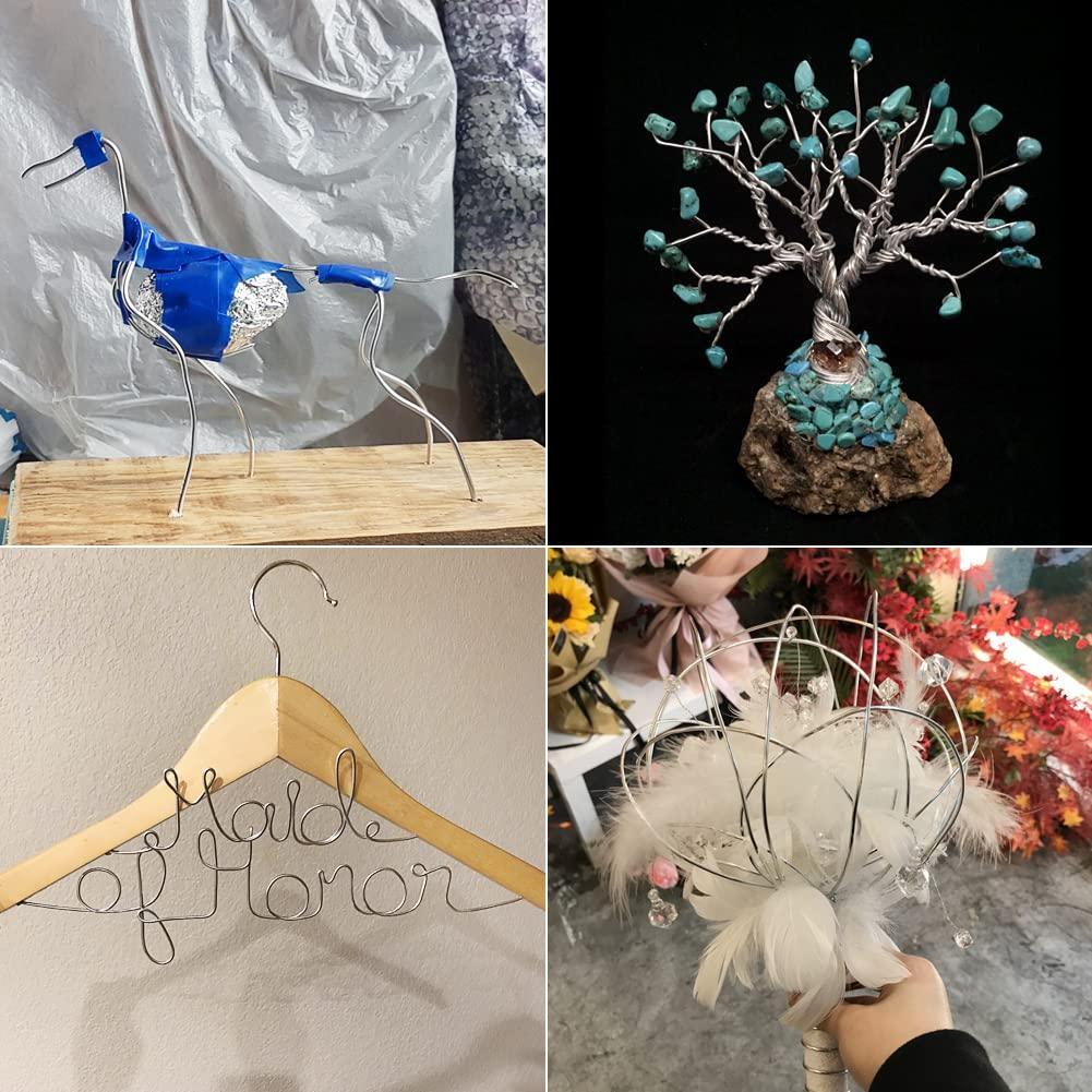 Alambre de Aluminio 1.5mm Tenn Well 50m Plata para Manualidades