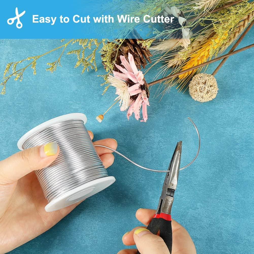 Alambre de Aluminio 1.5mm Tenn Well 50m Plata para Manualidades