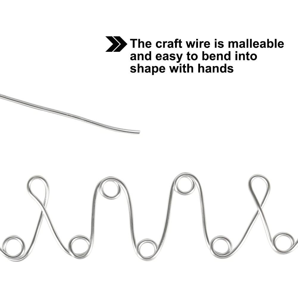 Alambre de Aluminio 2mm Tenn Well 30m Plata para Manualidades