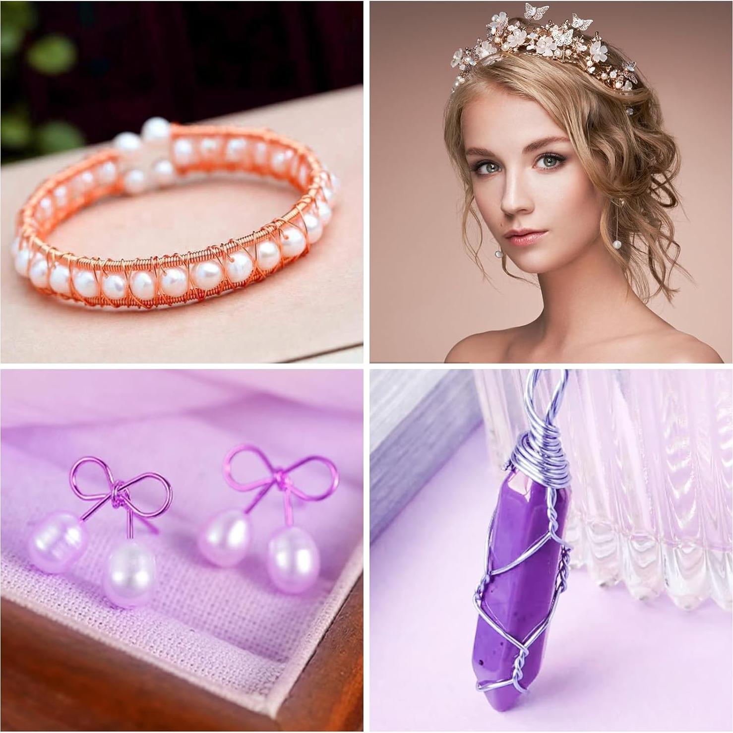 Alambre de Aluminio 25 Colores 20 Gauge 375m para Manualidades