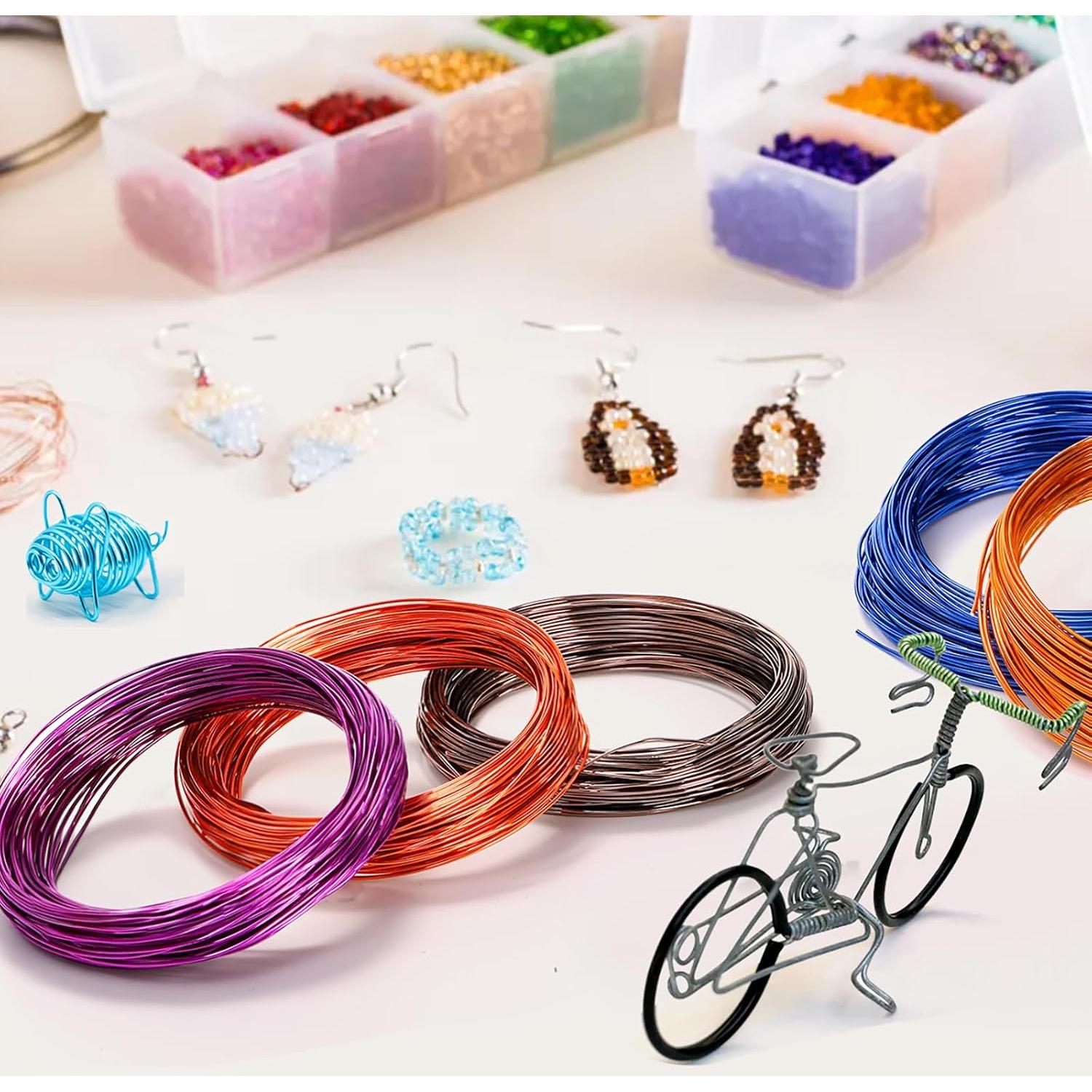 Alambre de Aluminio 25 Colores 20 Gauge 375m para Manualidades