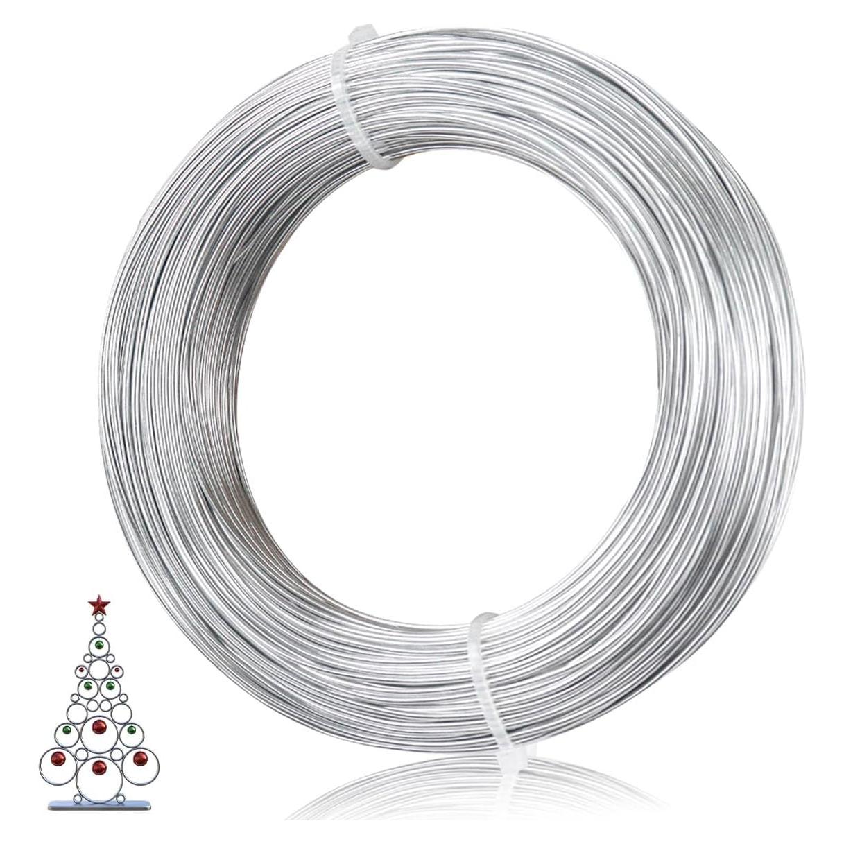 Alambre de Aluminio 1mm 50m TKYZMS para Manualidades