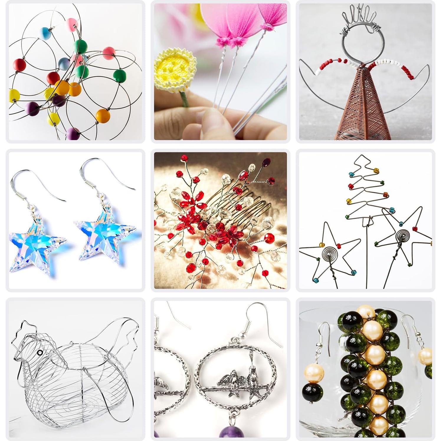 Alambre de Aluminio 1mm 50m TKYZMS para Manualidades