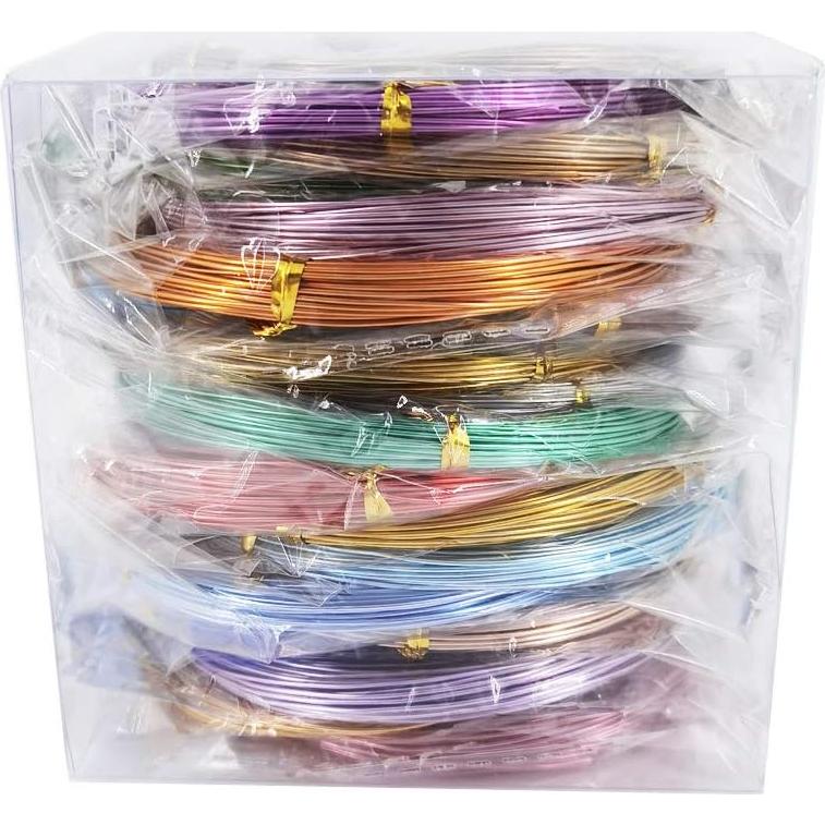 Alambre de Aluminio Flexible Inspirelle 20 Colores 10M 0.8mm