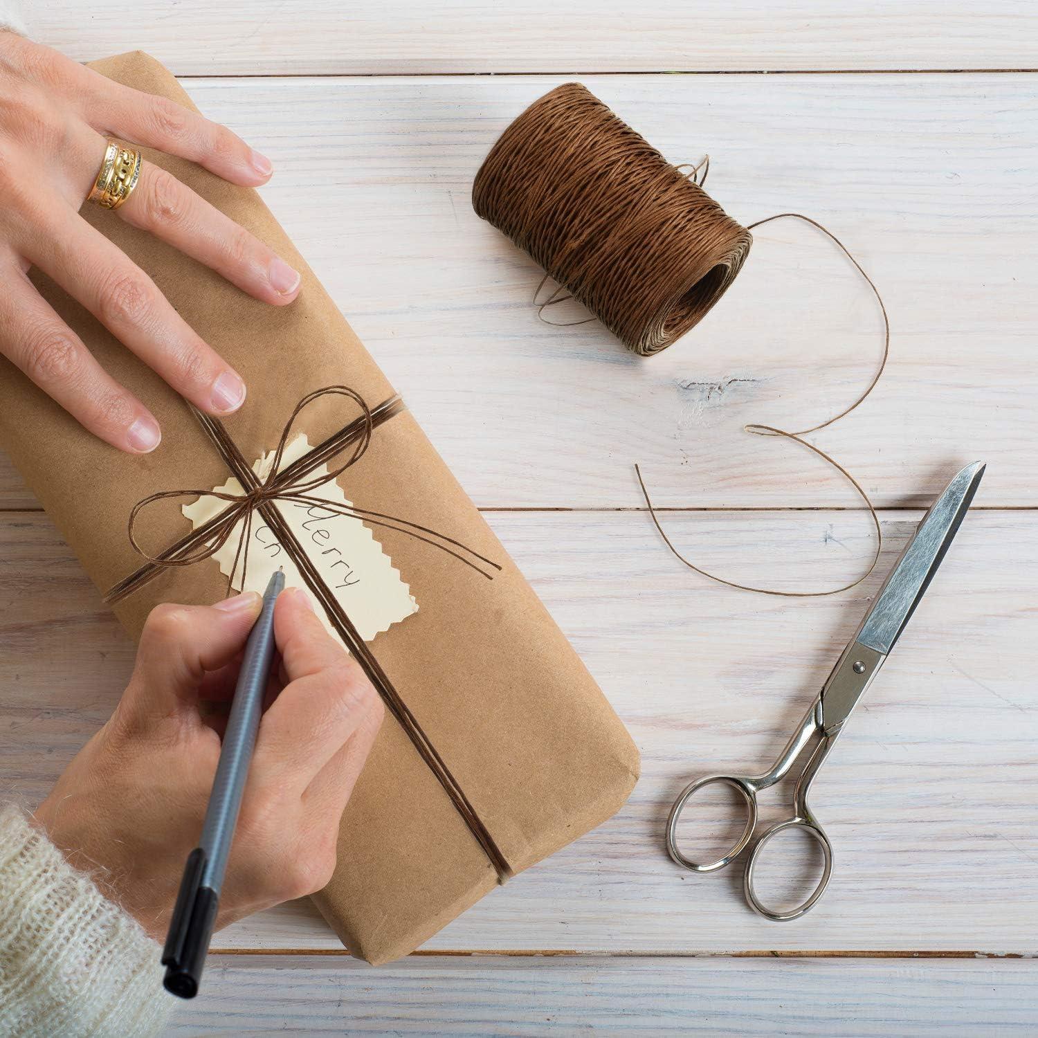 Alambre Floral Syhood 205.7m Rústico Marrón Impermeable