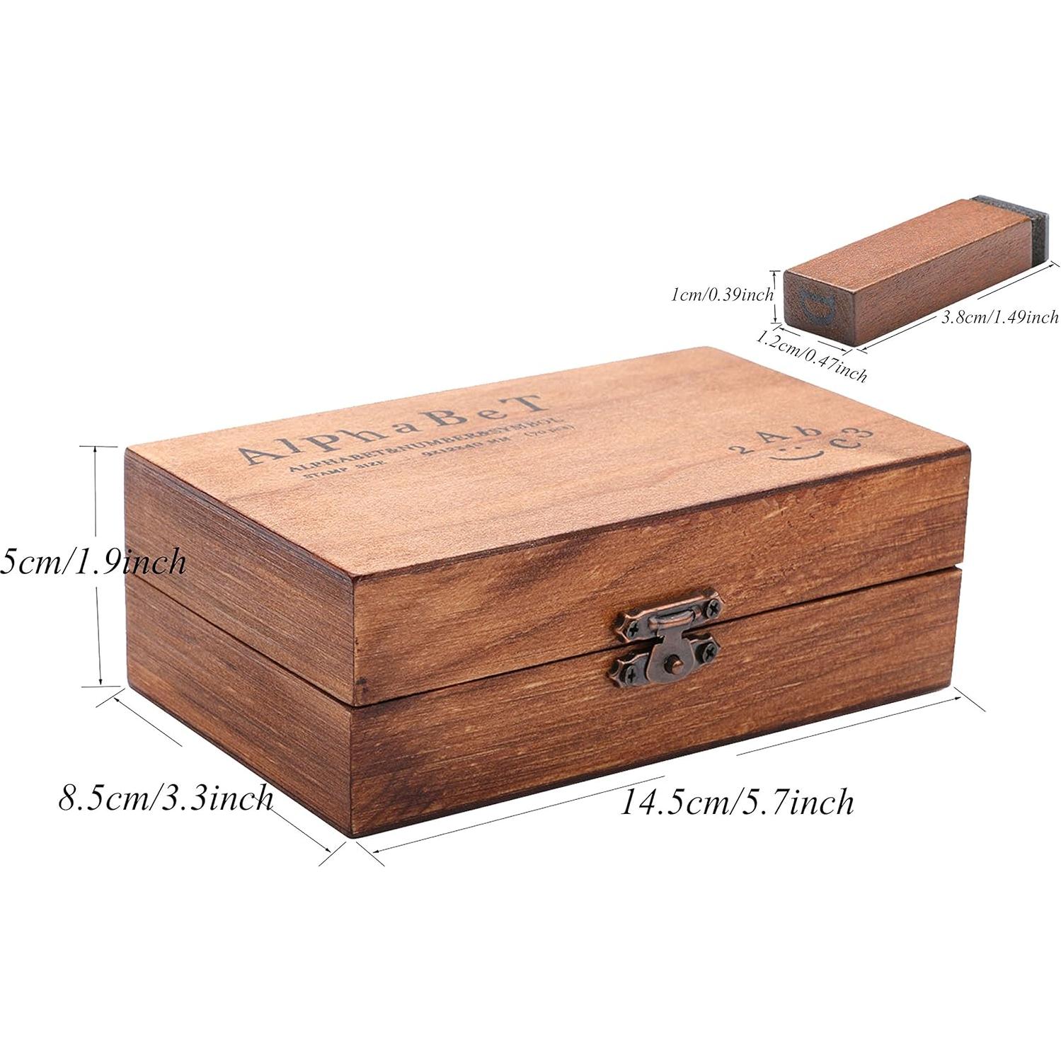 Sellos de Letras de Goma Dedoot 70 Piezas para Manualidades