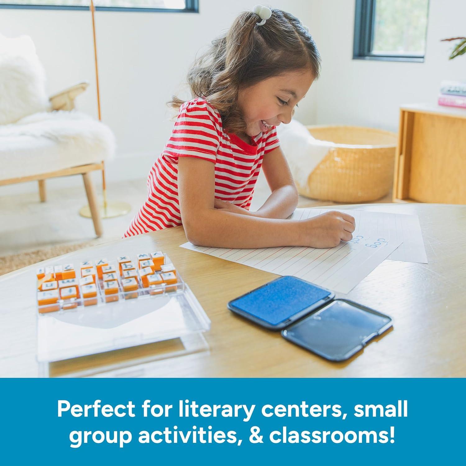 Sellos de Alfabeto en Minúsculas Educational Insights - 30 Piezas