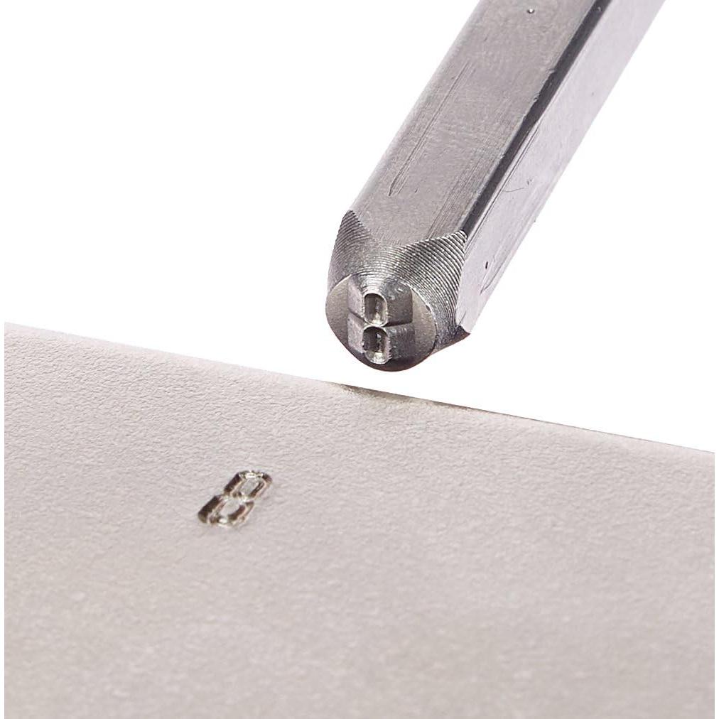 Kit de Sellos de Letras y Números Amazon Basics 36 Piezas 1.6 cm